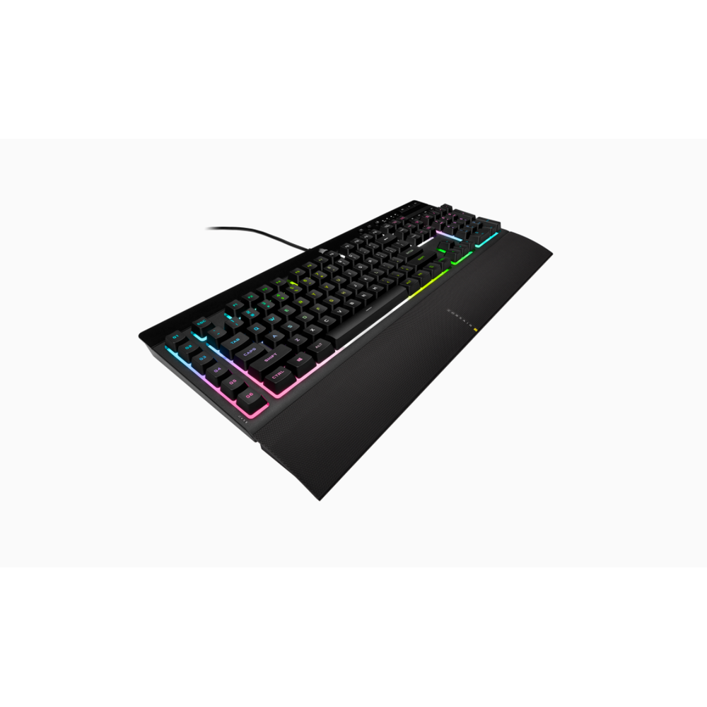 CORSAIR K55 RGB PRO XT Gaming Keyboard Backlit Per-Key RGB LED Rubberdome