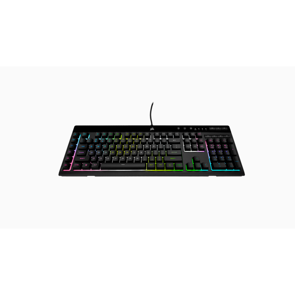 CORSAIR K55 RGB PRO XT Gaming Keyboard Backlit Per-Key RGB LED Rubberdome