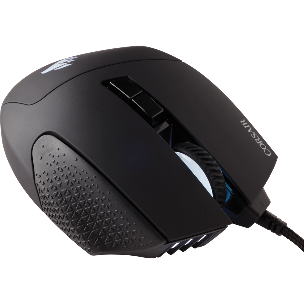 Corsair SCIMITAR RGB ELITE Optical MOBA/MMO Gaming Mouse - Black