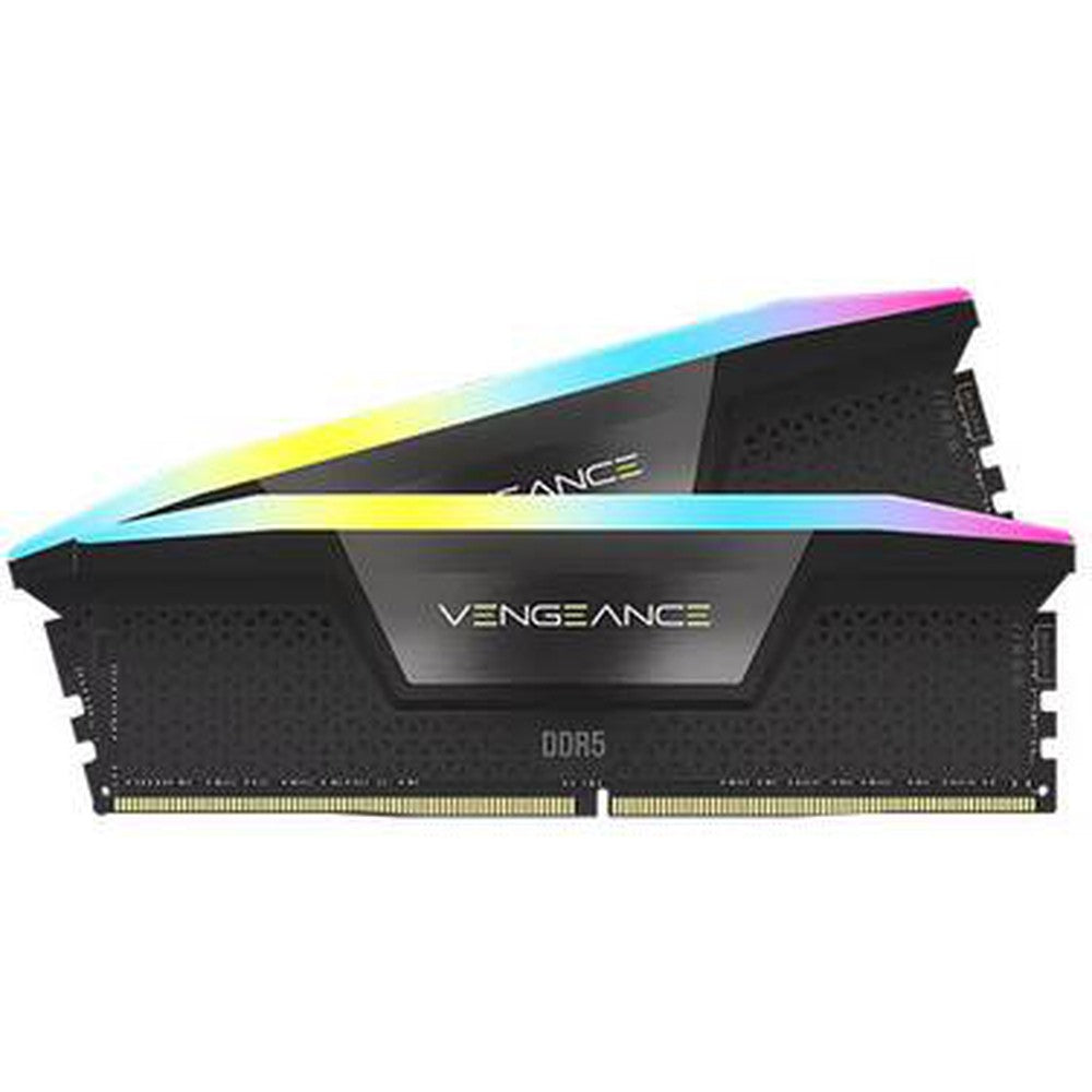 DDR5 6600MT/s 32GB 2x16GB DIMM Unbuffered 38-48-48-106 Std PMIC XMP 3.0 VENGEANCE RGB DDR5 Black Heatspreader Black PCB 1.4V