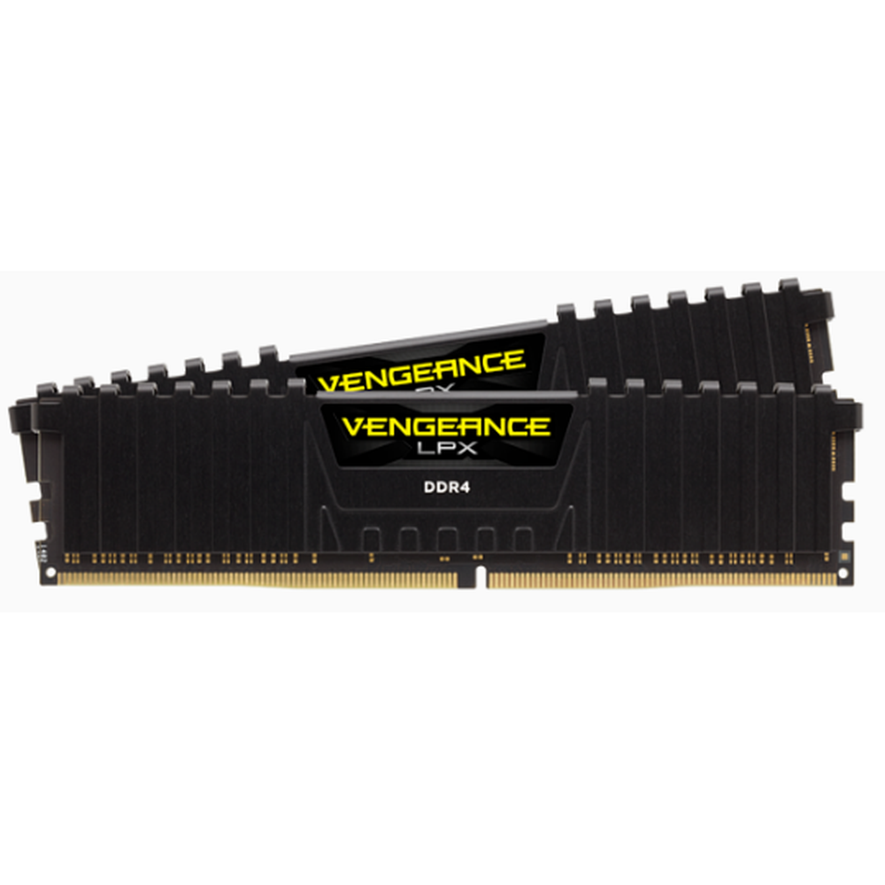 CORSAIR Vengeance LPX DDR4 3600MHz 16GB 2 x 288 DIMM Unbuffered 18-22-22-42 Black Heat spreader 1.35V XMP 2.0