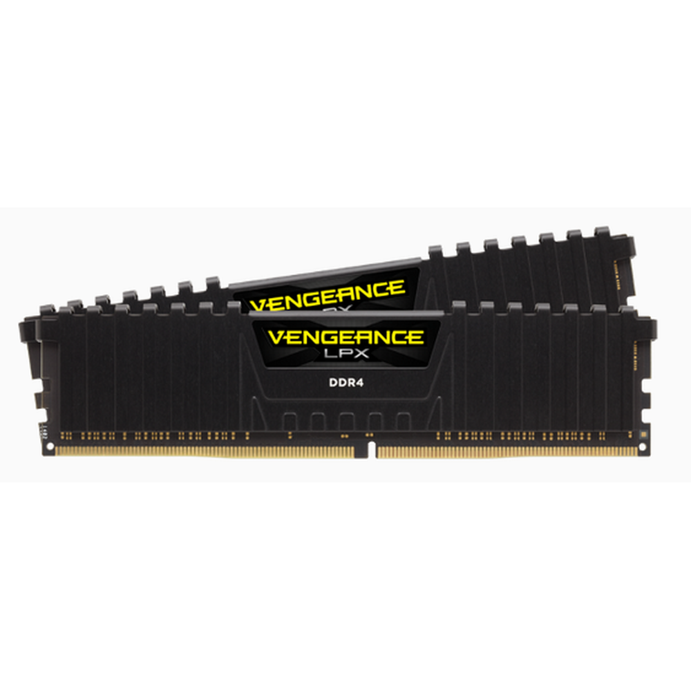 CORSAIR Vengeance LPX DDR4 3000MHz 32GB 2 x 288 DIMM Unbuffered 16-20-20-38 Black Heat spreader 1.35V XMP 2.0