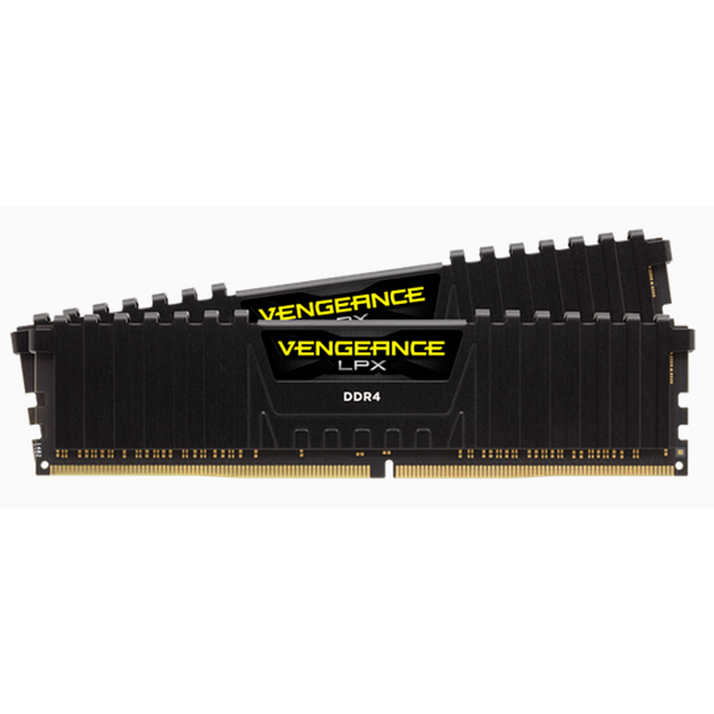 CORSAIR Vengeance LPX  DDR4 3600MHz 32GB 2 x 288 DIMM Unbuffered 18-22-22-42 Black Heat spreader 1.35V XMP 2.0