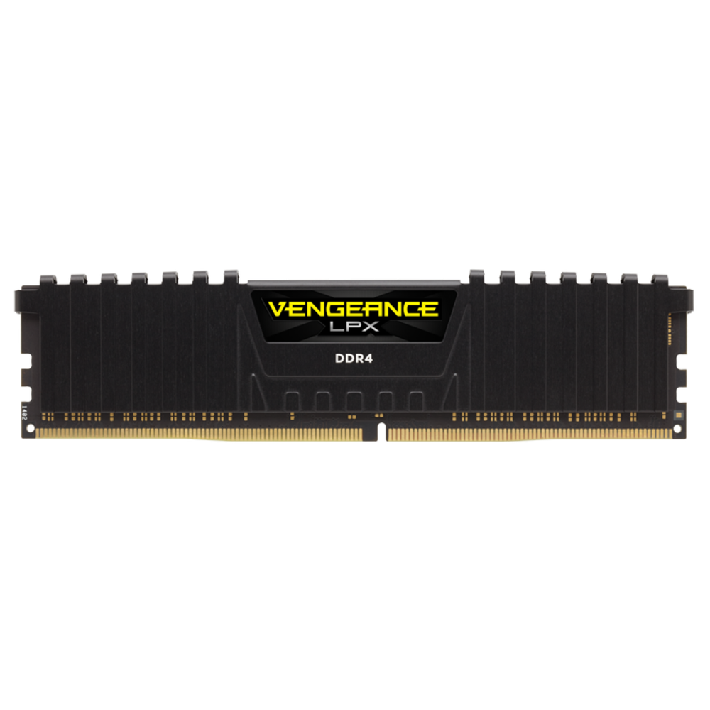 CORSAIR Vengeance LPX 8GB (1x8GB) DDR4 DRAM DIMM 2400MHz Unbuffered 14-16-16-31 Black Heat spreader 1.20V