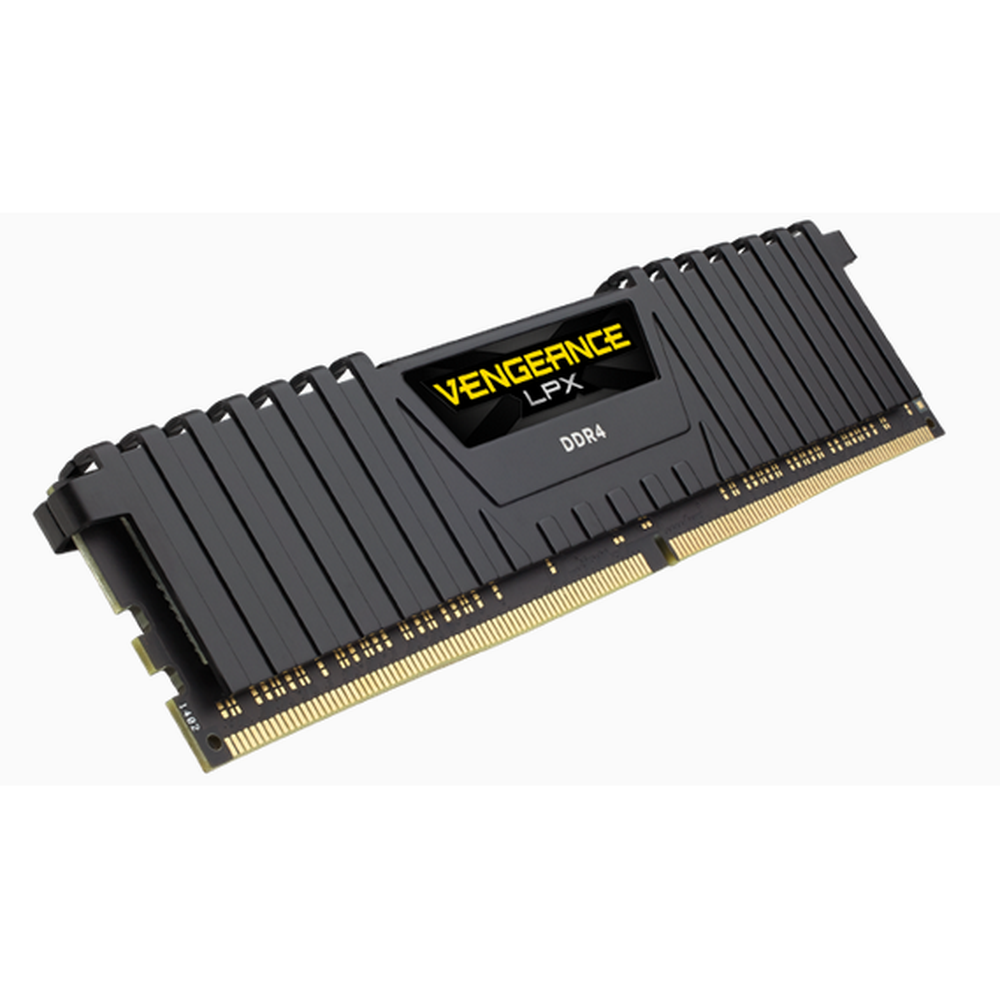 CORSAIR Vengeance LPX DDR4 3000MHz 8GB 1 x 288 DIMM Unbuffered 16-20-20-38 Black Heat spreader 1.20V XMP 2.0 Supports 6th Intel Core i5/i7
