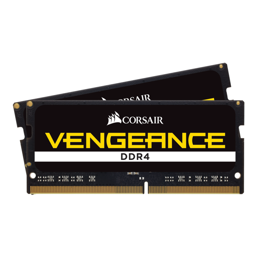 CORSAIR DDR4 3200MHz 16GB 2x260 SODIMM Unbuffered18-20-20-38 Black PCB 1.2V Intel 6th Generation Intel Core i5 and i7 Processor supports