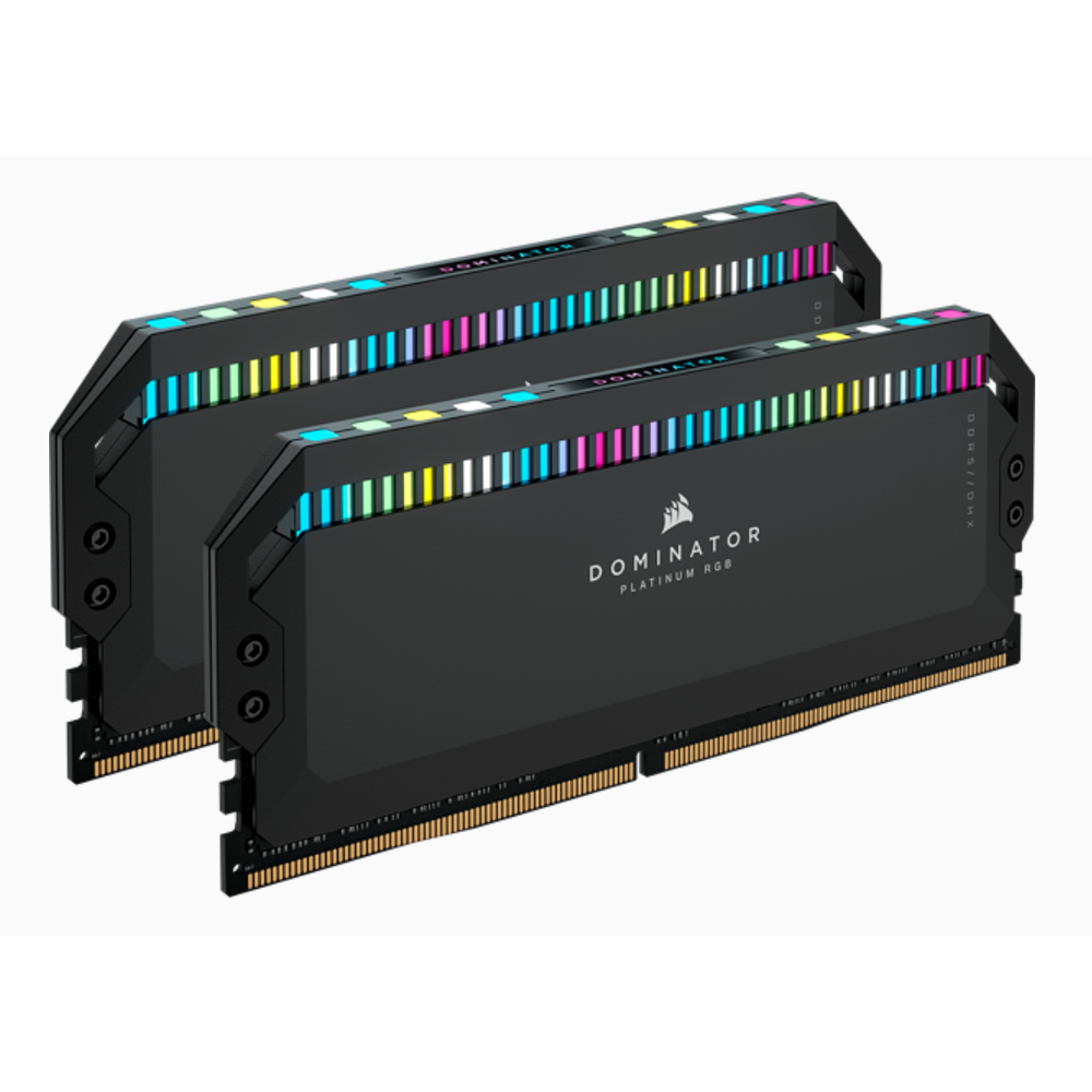 CORSAIR DOMINATOR PLATINUM RGB DDR5 32GB  (2x16GB) DDR5 5200 (PC5-41600) C40 1.25V - Black