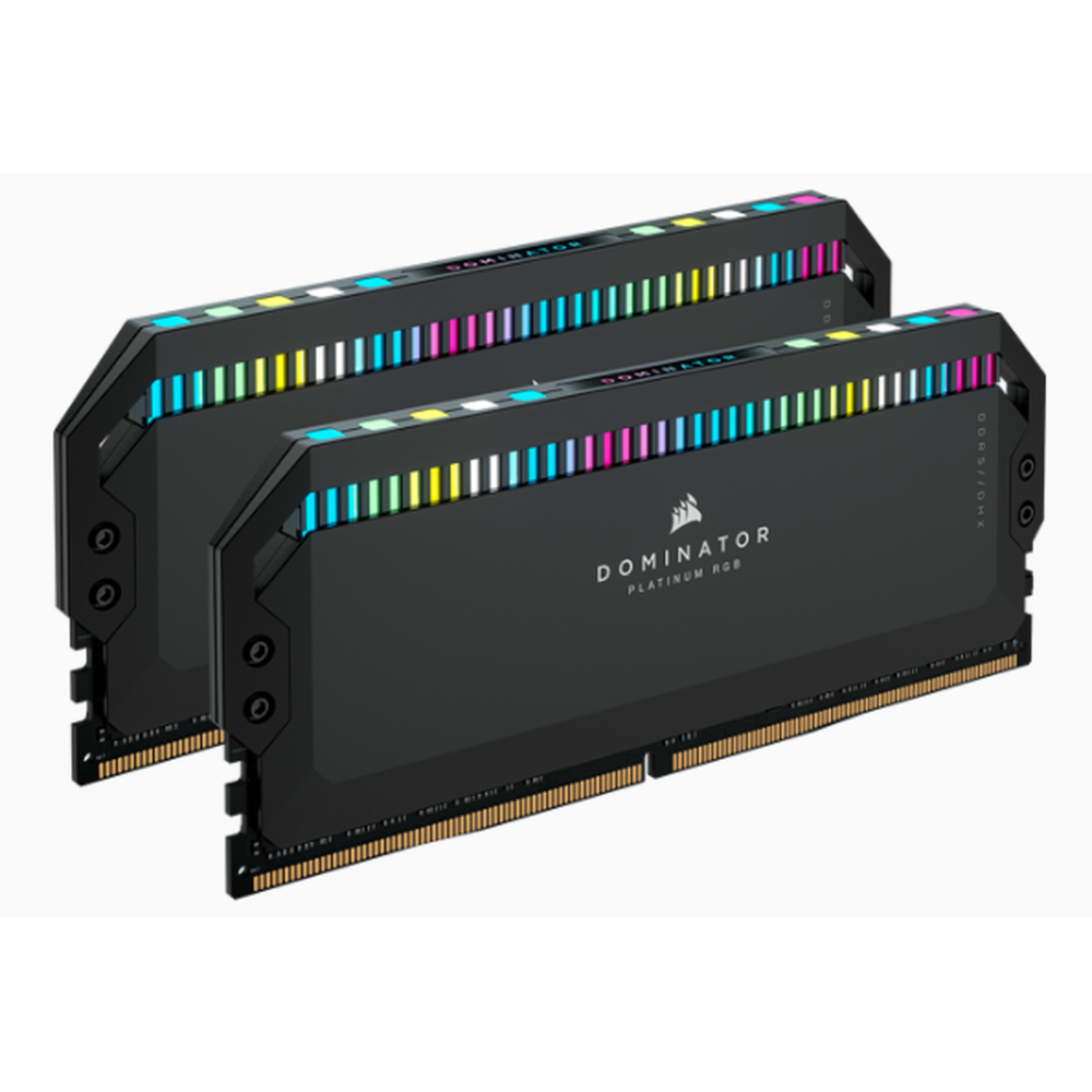 DOMINATOR PLATINUM RGB 32GB (2x16GB) DDR5 DRAM 5600MHz C36 Memory Kit  Black