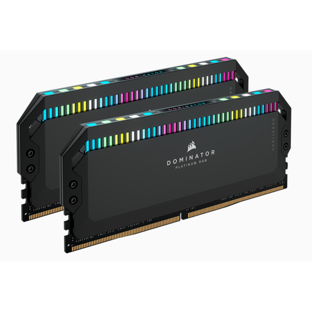 CORSAIR DOMINATOR PLATINUM RGB DDR5 32GB  (2x16GB) DDR5 6200 (PC5-49600) C36 1.25V - Black