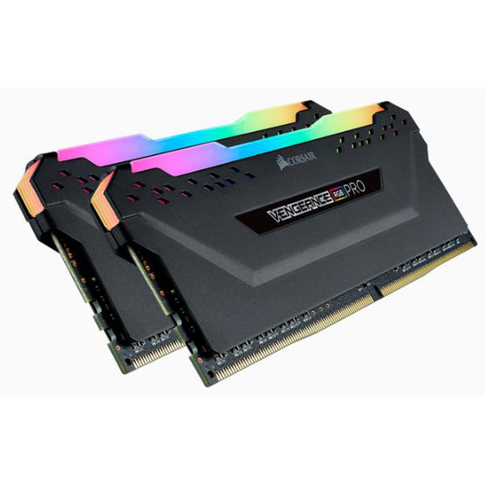 CORSAIR Vengeance RGB PRO DDR4 3600MHz 16GB 2 x 288 DIMM Unbuffered 18-22-22-42 Heat spreader RGB LED 1.35V XMP 2.0
