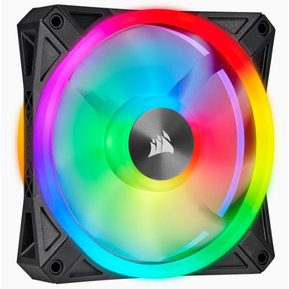 CORSAIR QL Series QL120 RGB 120mm RGB LED Fan Single Pack