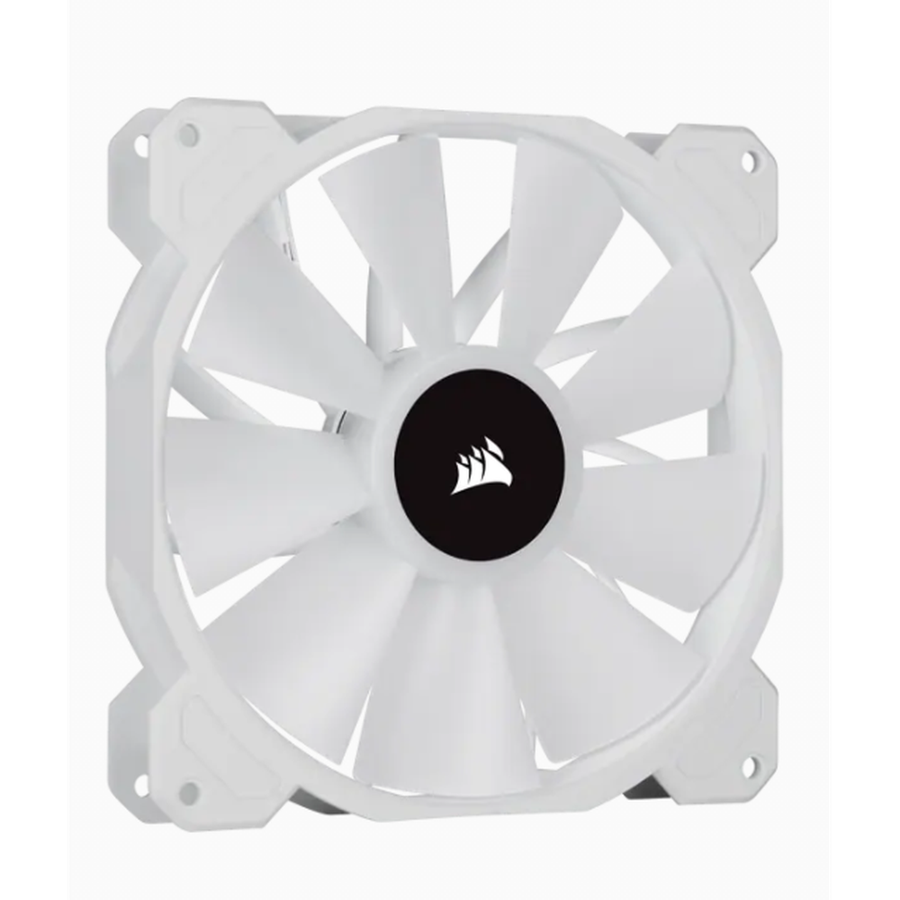 Corsair White SP140 RGB ELITE 140mm RGB LED Fan with AirGuide Single Pack