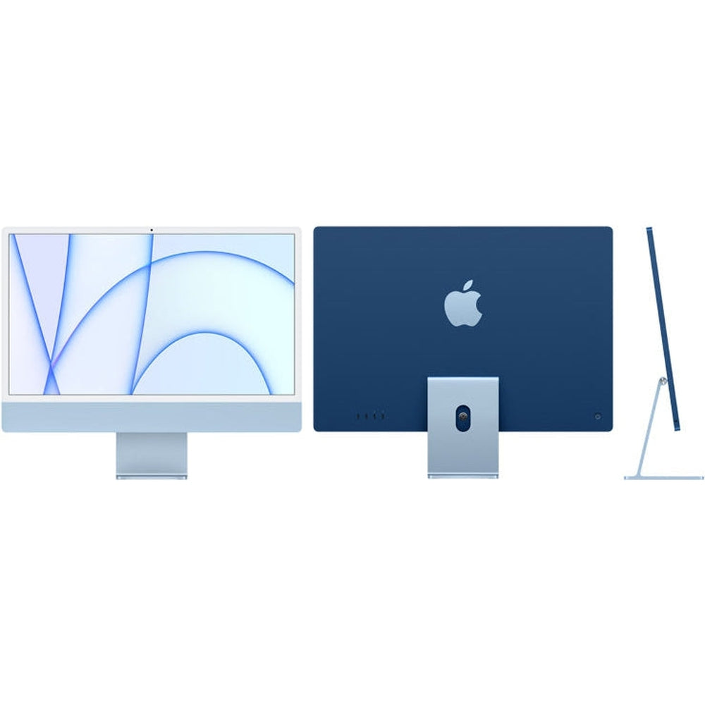 Apple 24-inch iMac with Retina 4.5K display: Apple M1 chip with 8-core CPU and 8-core GPU 256GB - Blue