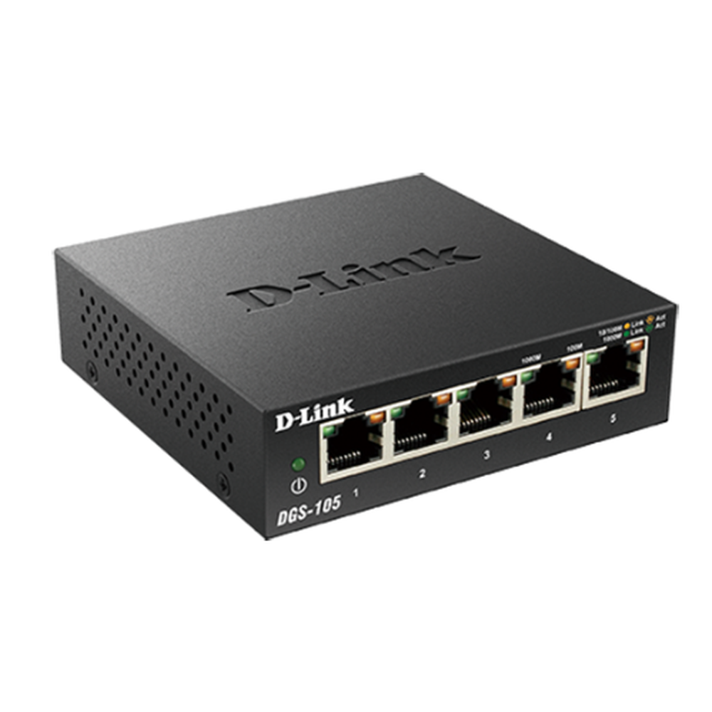 Dlink 5-Port Gigabit Desktop Switch (Metal Housing)