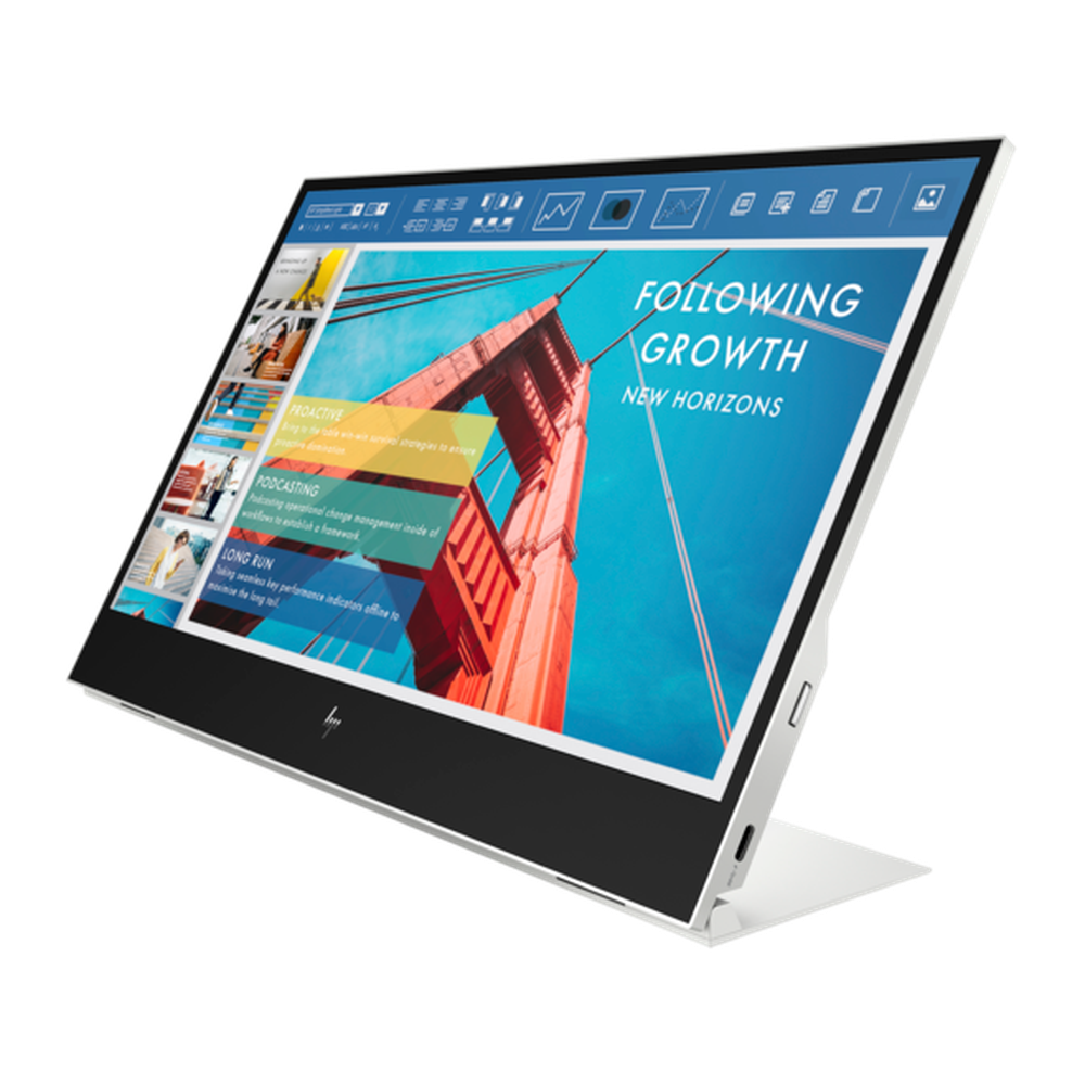 HP E14 G4 Portable Monitor 14" FHD 1920x1080 USB-C Power Pass-Through   (replaces 3HX46AA)