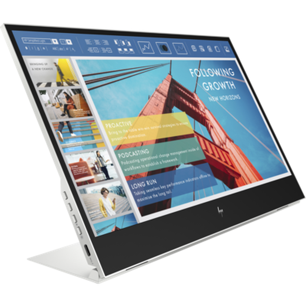HP E14 G4 Portable Monitor 14" FHD 1920x1080 USB-C Power Pass-Through   (replaces 3HX46AA)