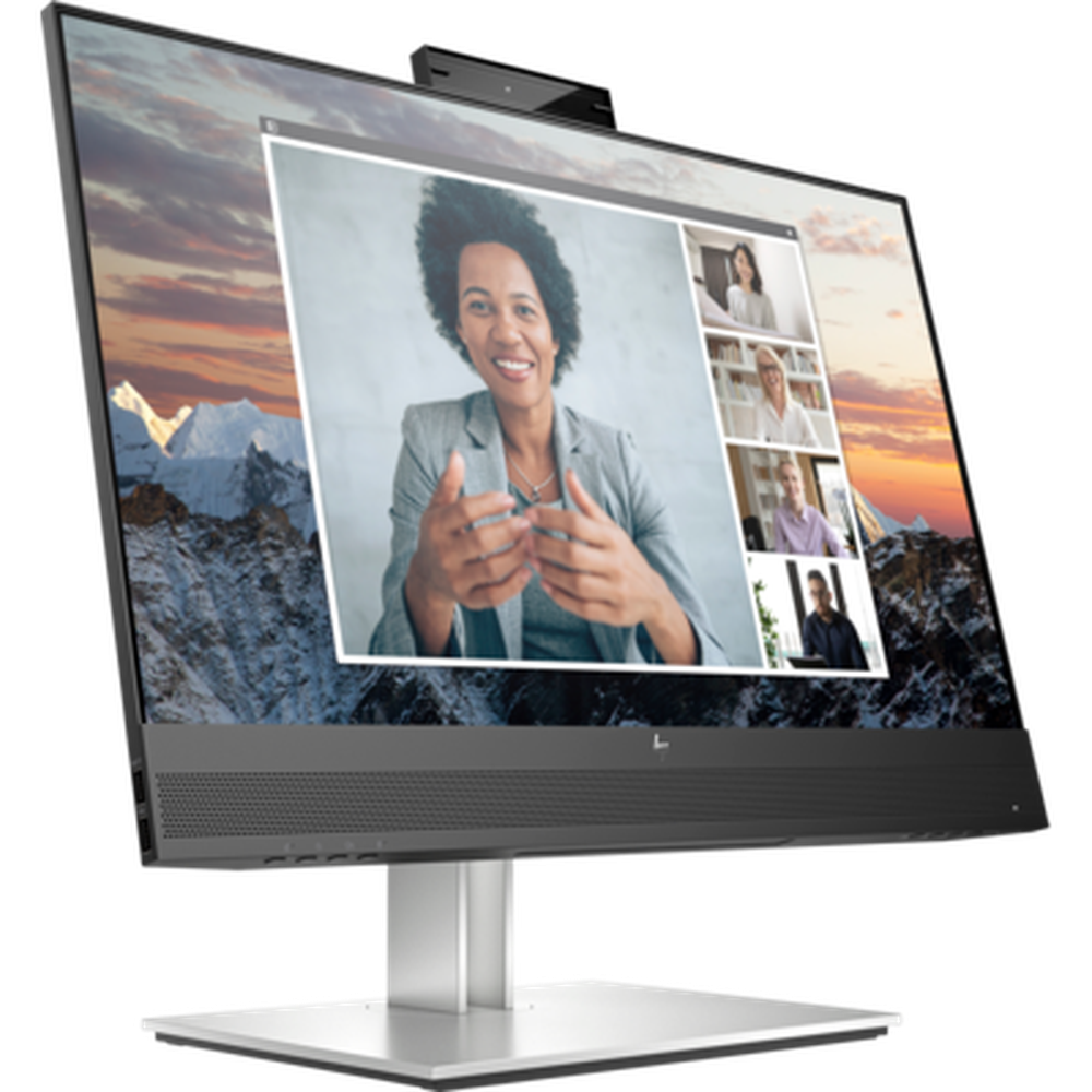 HP E24m G4 23.8" FHD IPS 16:9 1920x1080 WEBCAM SPEAKERS USB-C (65W PD) DP+HDMI RJ45 Tilt Swivel Pivot Height 3 Yrs