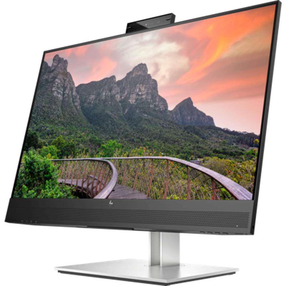 HP E27m G4 27" QHD IPS 16:9 2560x1440 WEBCAM SPEAKERS USB-C (65W PD) DP+HDMI RJ45 Tilt Swivel Pivot Height 3 Yrs