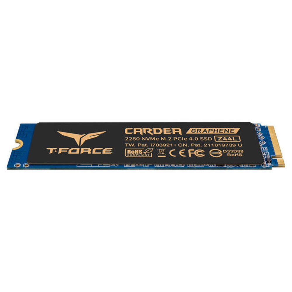 Team TEAMGROUP T-Force CARDEA Zero Z44L 1TB NVMe PCIe Gen4 x4 M.2 2280 Gaming Internal SSD Read/Write 3500/3000 MB/s 5 Years