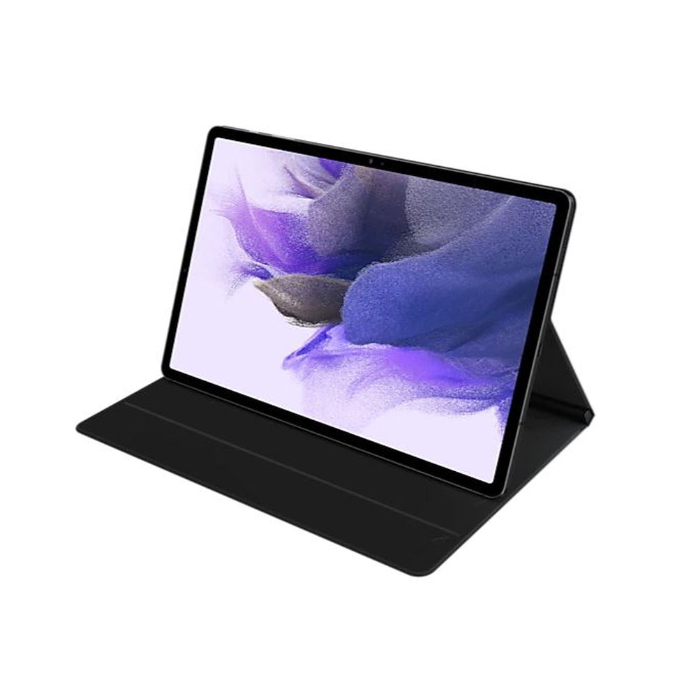 Galaxy Book Cover for Tab S7+ & Tab S7 FE & Tab S8+ - Black
