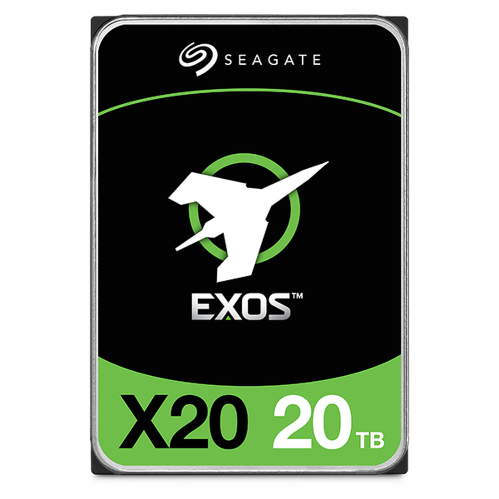 Seagate Exos X20 20TB 512E/4kn SATA 7200RPM 3.5" 256MB Cache 5 Years