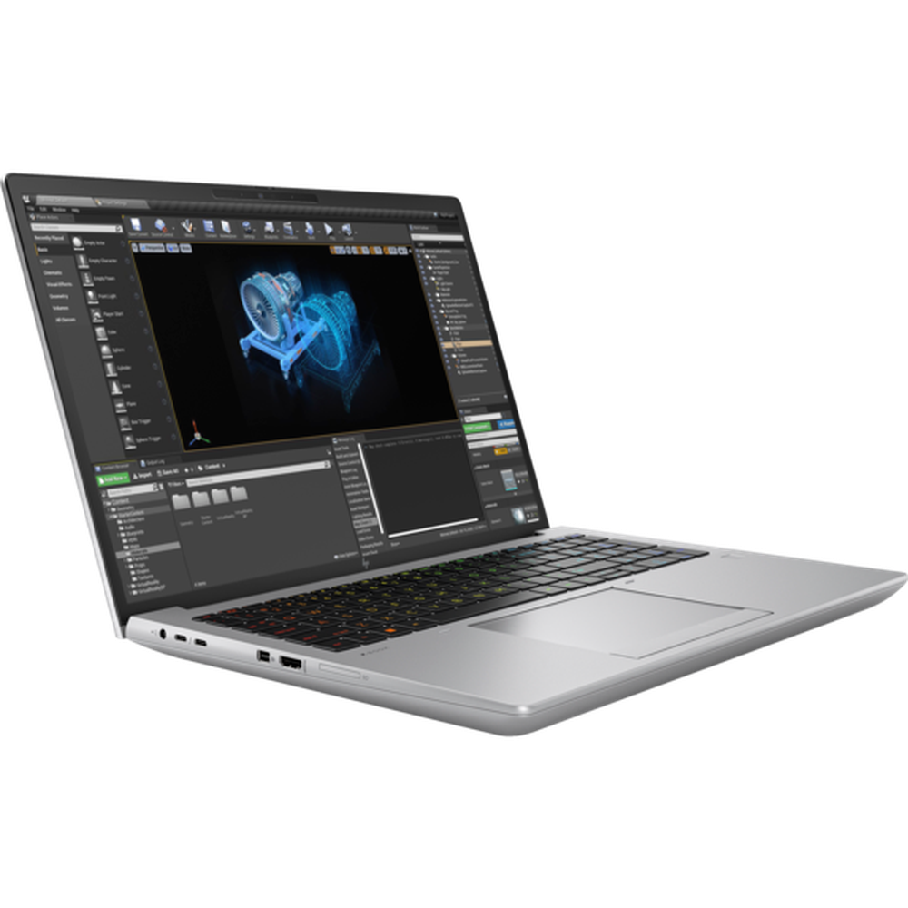 HP Zbook Fury G10 15.6" FHD i7-13700HX 32GB 512GB SSD NVIDIA RTX A1000 6GB W11P64 DG