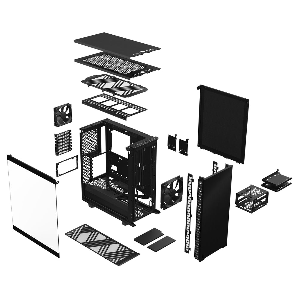 Fractal Design Define 7 Compact Black TG Light Tint