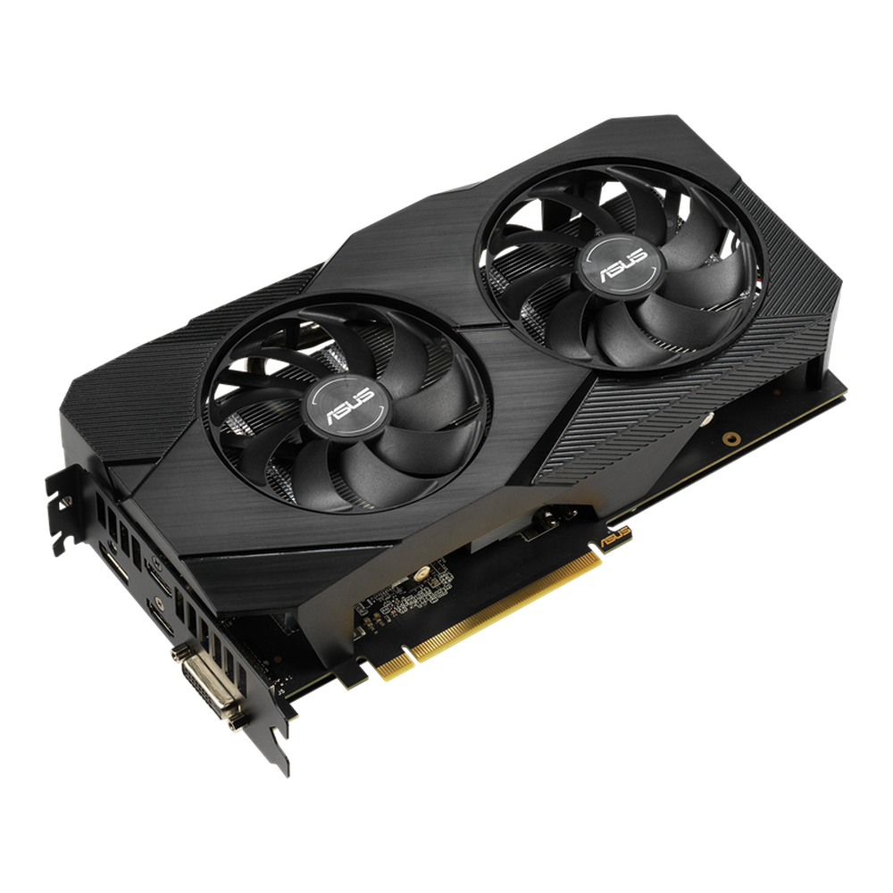 Asus NVIDIA ASUS Dual GeForce RTX 2060 EVO RTX2060DVIHDMI*2DP6GD6 500W 8-pin 2.5 Slot Aura Sync RGB