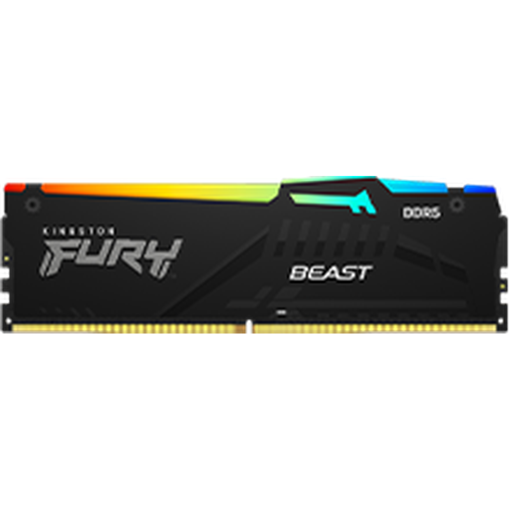 Kingston 32GB 5600MT/s DDR5 CL40 DIMM (Kit of 2) FURY Beast RGB