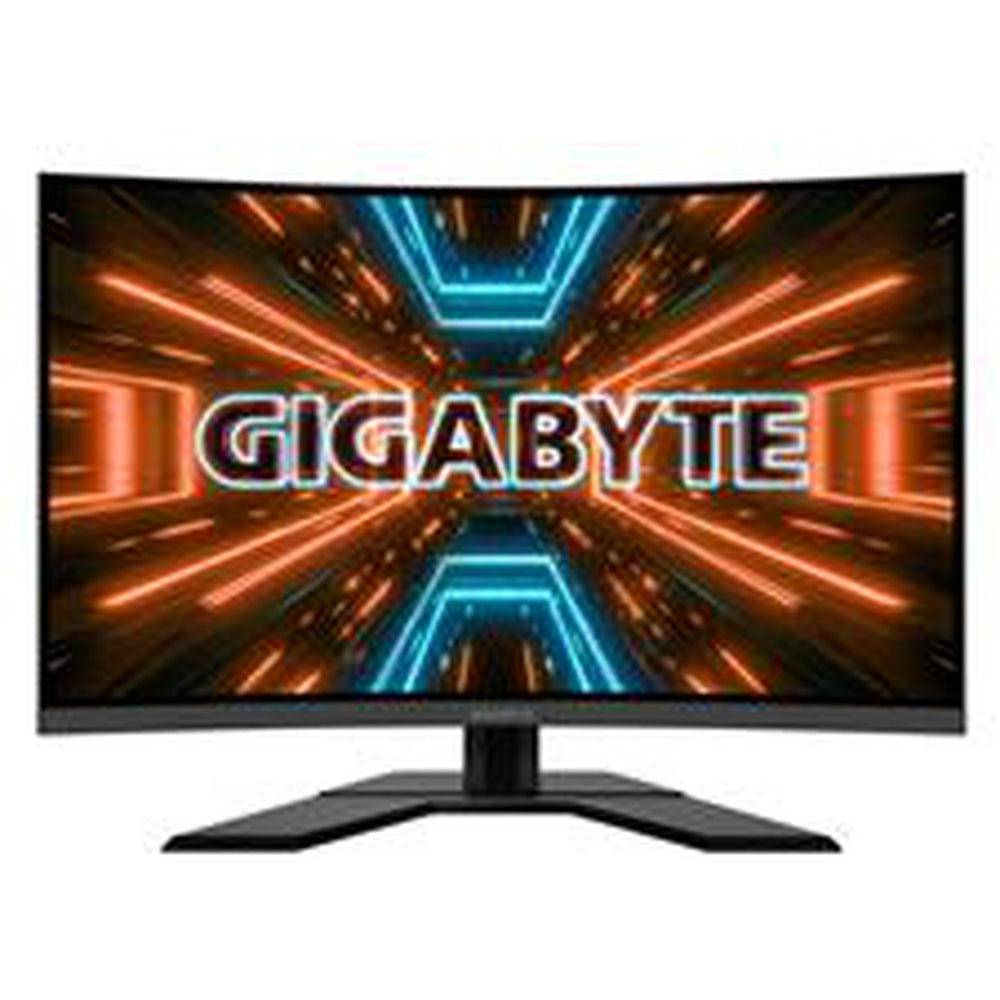 Gigabyte Gaming 31.5" VA 1500R 165Hz 1ms(MPRT) 2560 x 1440 2xHDMI 1xDP 2xUSB3.0 VESA 100x100mm 78W Height Adjustable