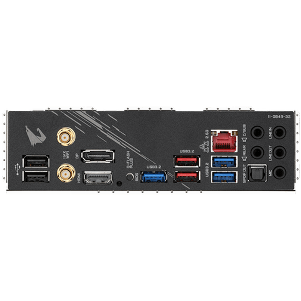 Gigabyte AMD B550 AORUS MB 12+2 Phases Digital Twin Power Design Enlarged Surface Heatsinks Dual PCIe 4.0/3.0 x4 M.2 with Dual Thermal Guards Intel WiFi 6 8