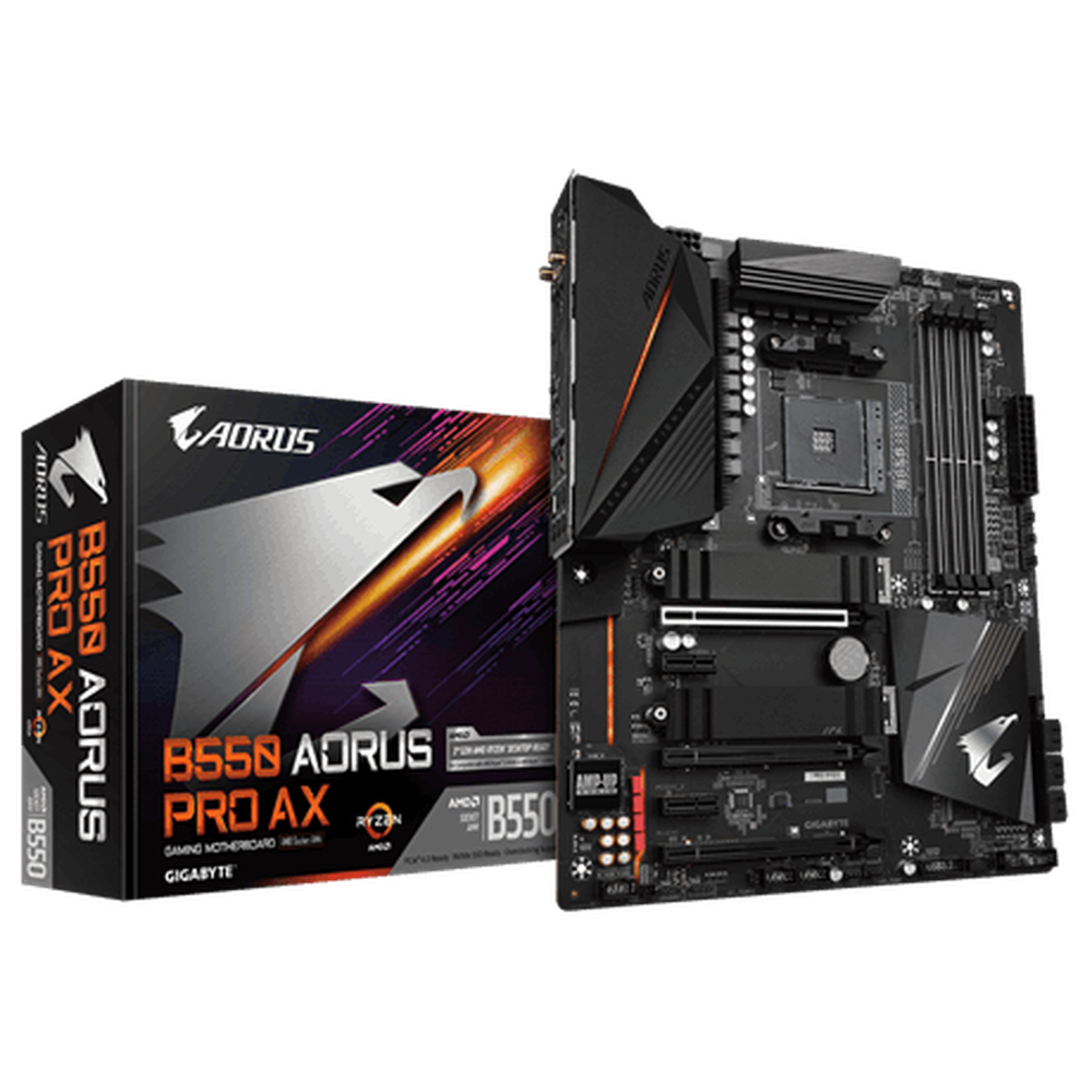 Gigabyte B550 AORUS PRO AX AMD ATX Motherboard GA-B550-AORUS-PRO-AX