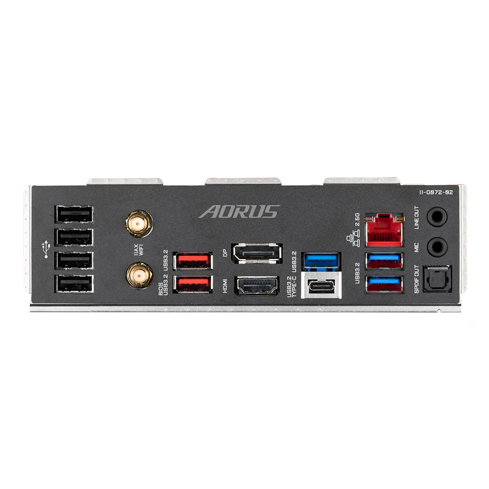 Z690 AORUS ELITE AX Intel Core Series ProcessorsNon-ECC Unbuffered DDR5 4 DIMMs 2.5GbE LAN 4 x NVMe PCIe 4.0/3.0 x4 M.2 USB 3.2 Gen2x2 Type-C