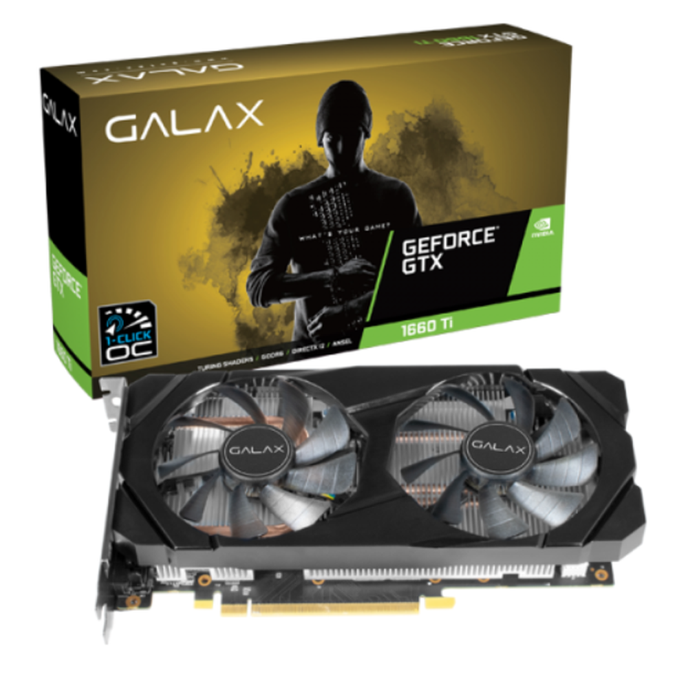 GALAX NVIDIA GeForce GTX 1660 Ti 1-Click OC PCI-E 6GB / GDDR6 192BIT