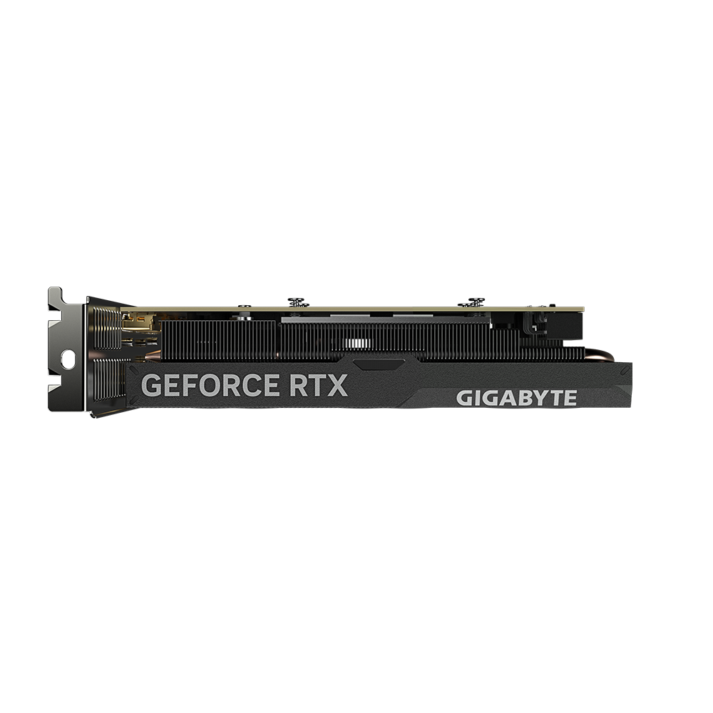 GeForce RTX 4060 OC Low Profile 8G NVIDIA RTX 406 0/REV 1.0 PCI-E 4.0 x8/8 GB GDDR6/128-bit DP*2/HDMI*2
