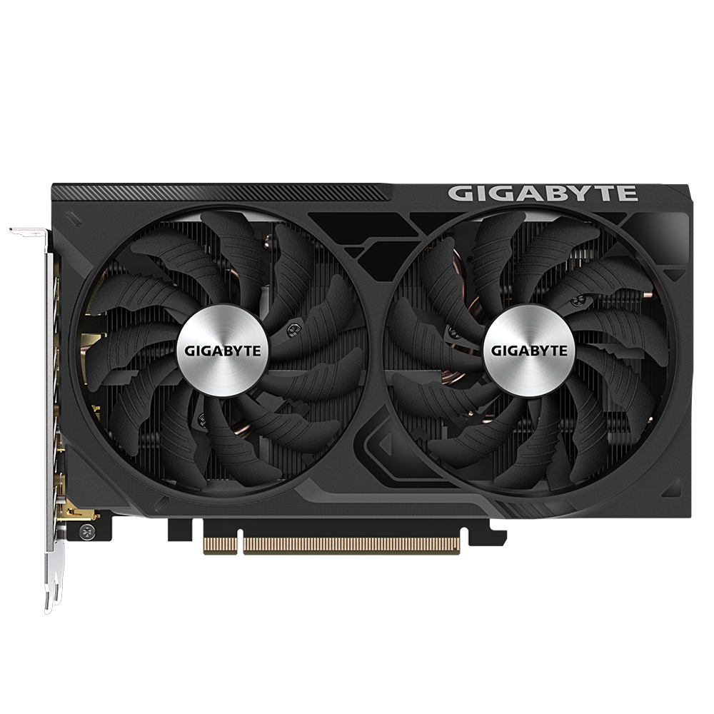 GeForce RTX 4060 Ti WINDFORCE OC 8G     GV-N406TWF2OC-8GD  NVIDIA  RTX 4060/REV 1.0 PCI-E 4.0 x8/8 GB GDDR6/128 bit  DP*2/HDMI*2