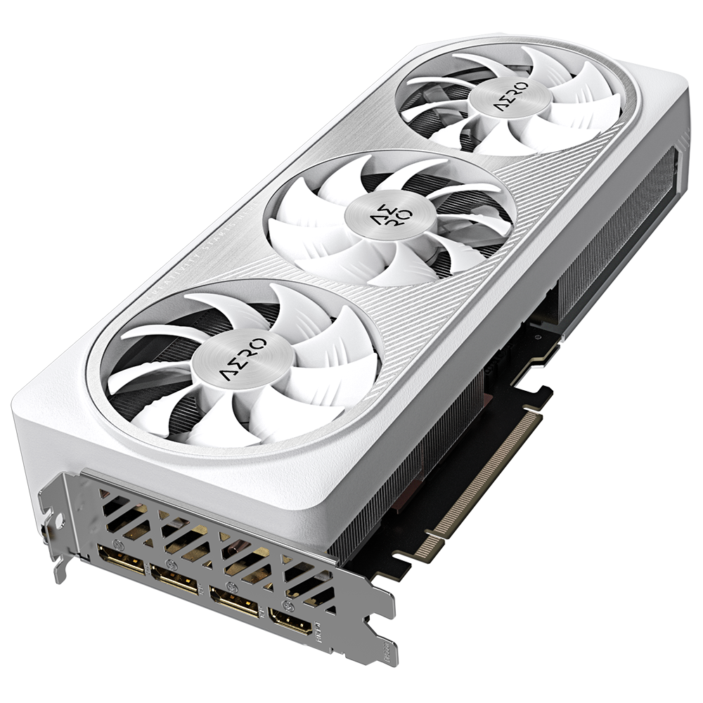 Gigabyte GeForce RTX 4070 SUPER AERO OC 12G GDDR6X 192 bit/2565MHz/PCI-E 4.0/Max Res 7680x4320/3x DP 1.4a & 1x HDMI 2.1a