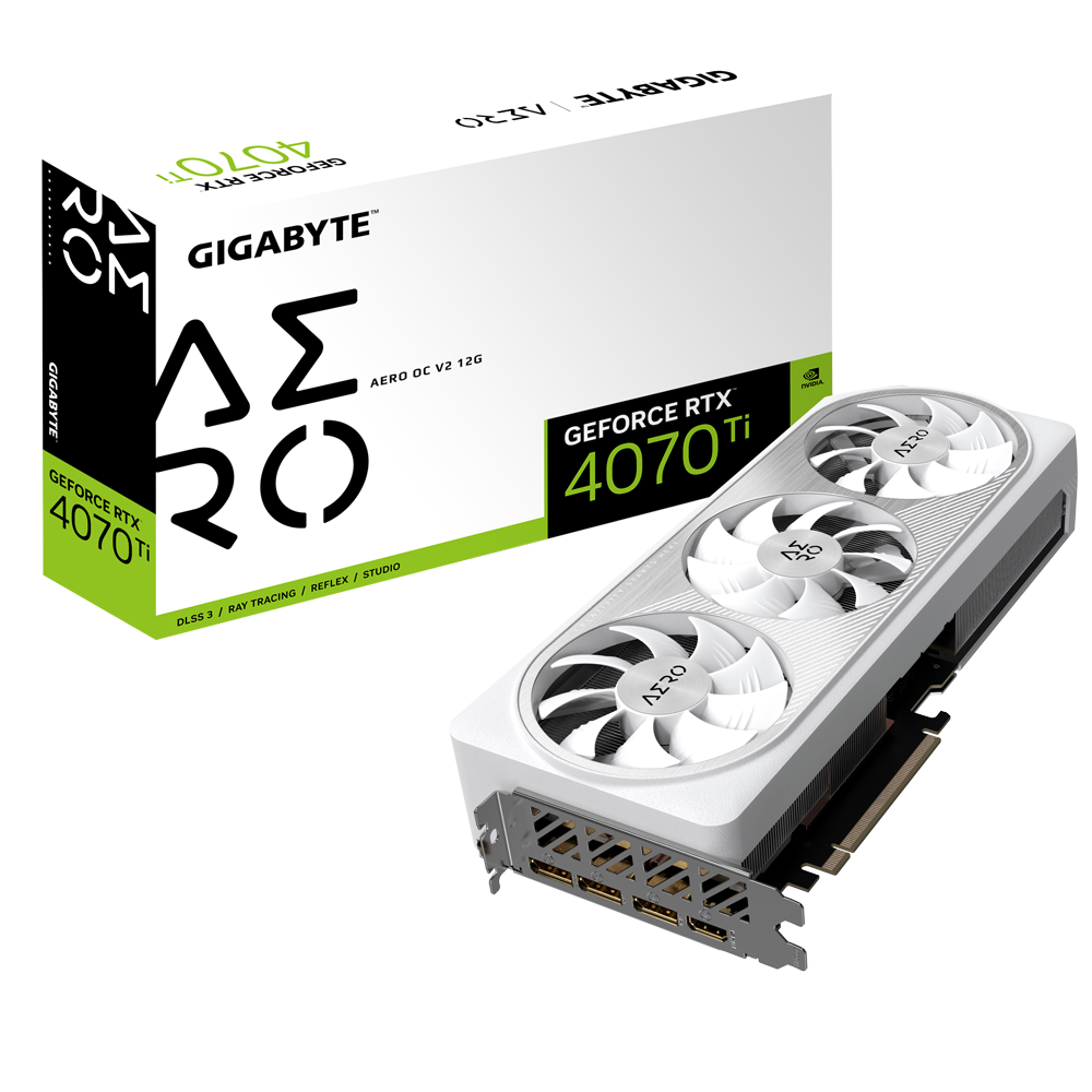 NVIDIA GeForce RTX 4070 TiPCI Express 4.0 x16ATX 3 slot WF 3X PwConn16 PinDirectX 12 OpenGL 4.6 HDMI x1 DP x3
