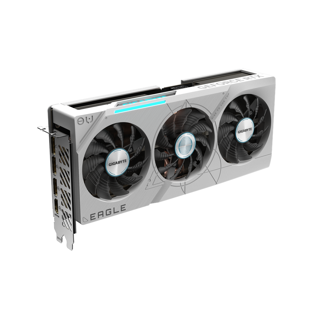 Gigabyte Nvidia GeForcGeForce RTX 4070 Ti SUPER EAGLE OC ICE 16G GDDR6X 256 bit/2640MHz/PCI-E 4.0/Max Res 7680x4320/3x DP 1.4a & 1x HDMI 2.1a