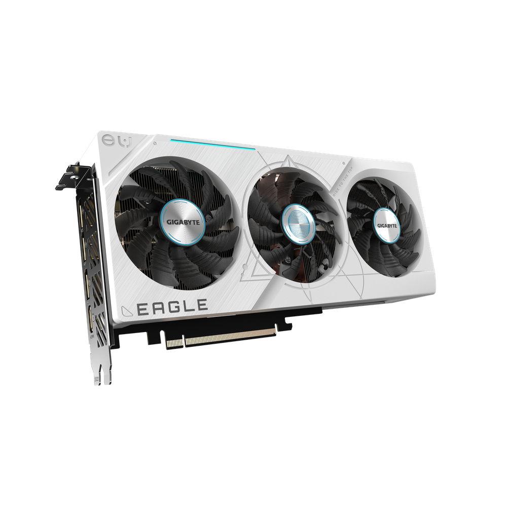 Gigabyte Nvidia GeForcGeForce RTX 4070 Ti SUPER EAGLE OC ICE 16G GDDR6X 256 bit/2640MHz/PCI-E 4.0/Max Res 7680x4320/3x DP 1.4a & 1x HDMI 2.1a