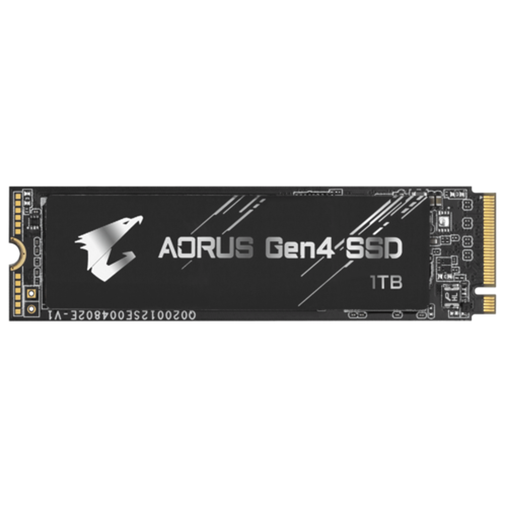 Gigabyte AORUS NVMe Gen4 M.2 1TB PCI-E 4.0 Interface HP Gaming 3D TLC NAND Ext DDR Cache Buffer SSD