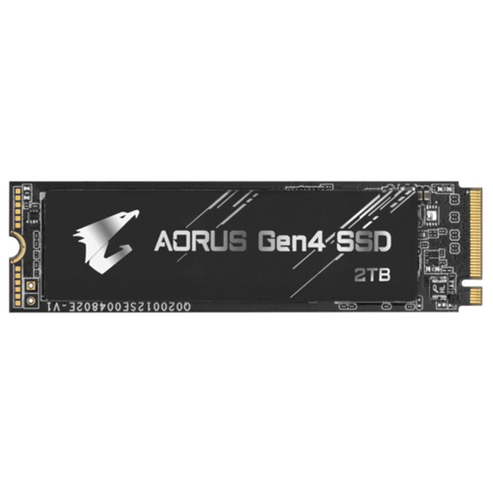 Gigabyte AORUS Gen4 SSD 2TB M.2 2280 PCI-E 4.0x4 NVMe 1.3TRIM & S.M.A.R.T 5 YRS