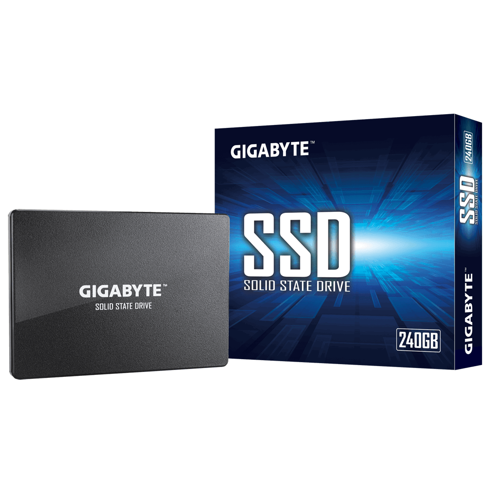 Gigabyte SATA SSD 2.5" 240GB Read: up to 500MB/s(50k IOPs) Write: up to 420MB/s(75k IOPs)  Limited