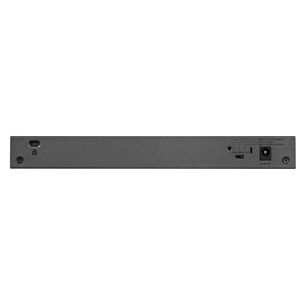 NETGEAR 8-Port PoE/PoE+ Gigabit Ethernet Unmanaged Switch with 60W PoE Budget Rack-mount or Wall-mount