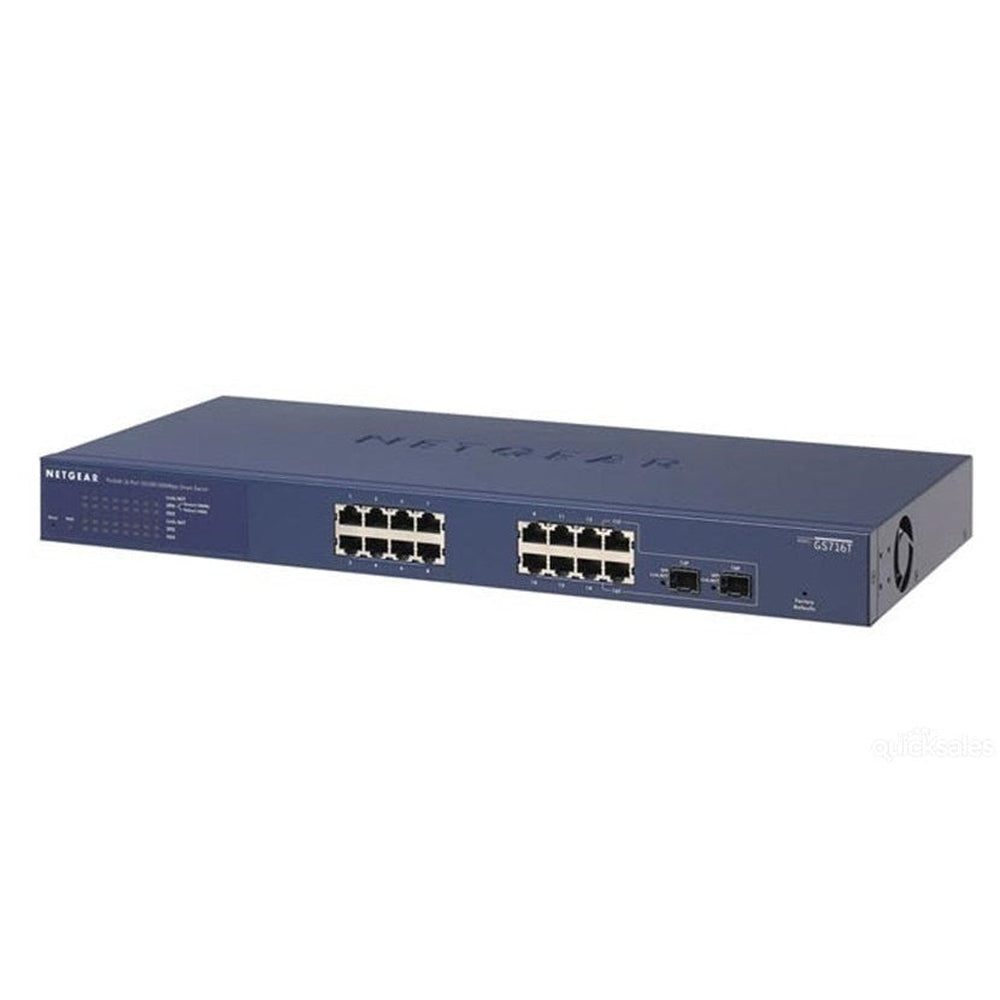 NETGEAR GS716T ProSafe 16-port Gigabit Smart Switch