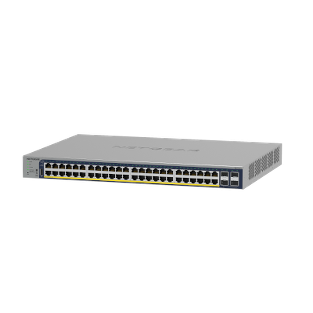 NETGEAR 52-Port PoE Gigabit Ethernet Smart Switch (GS752TP) - Managed