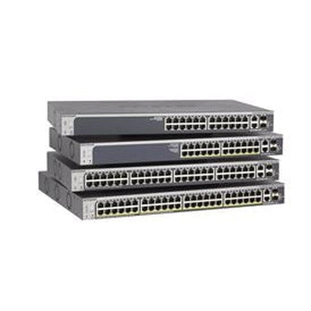 NETGEAR S3300-28X - ProSAFE 24-port Gigabit Stackable Smart Switch 4x10G ports (2x RJ45 & 2x SFP+)
