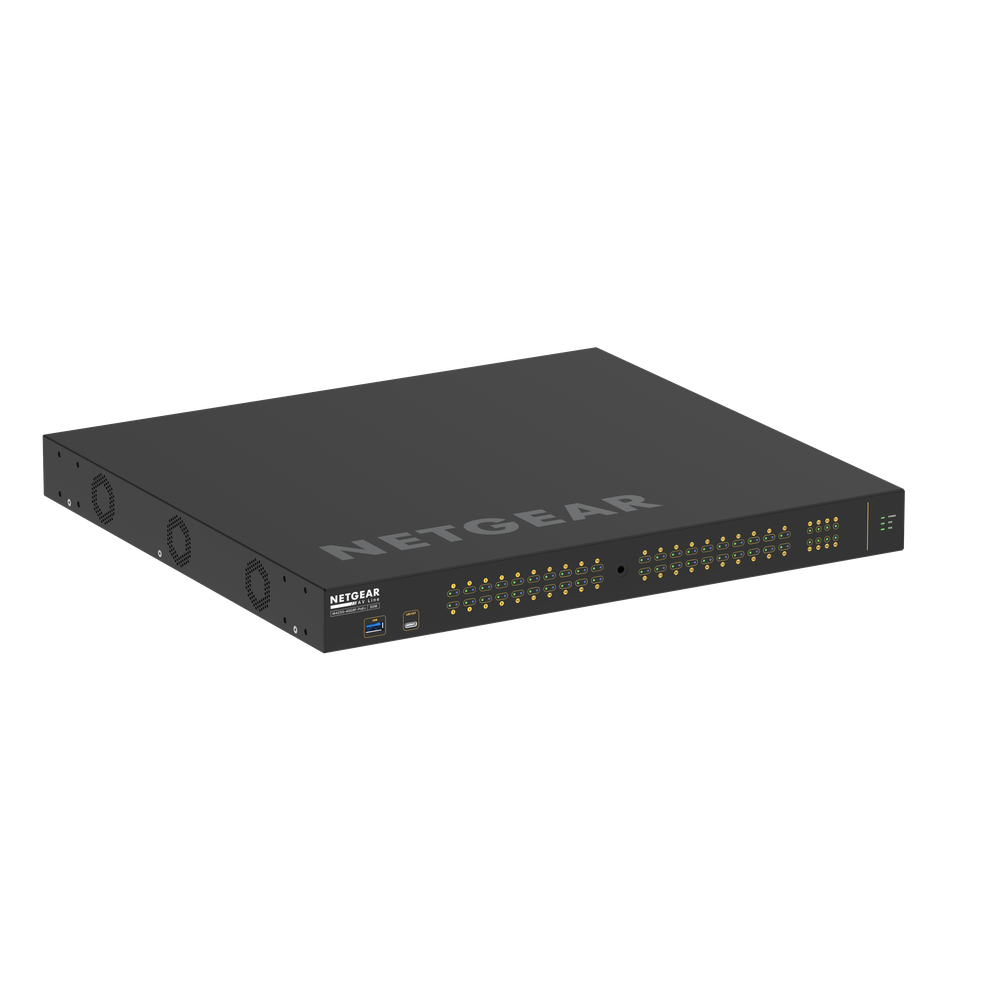 NETGEAR AV Line M4250-40G8F-PoE+ 40x1G PoE+  480W and 8xSFP Managed Switch (GSM4248P)