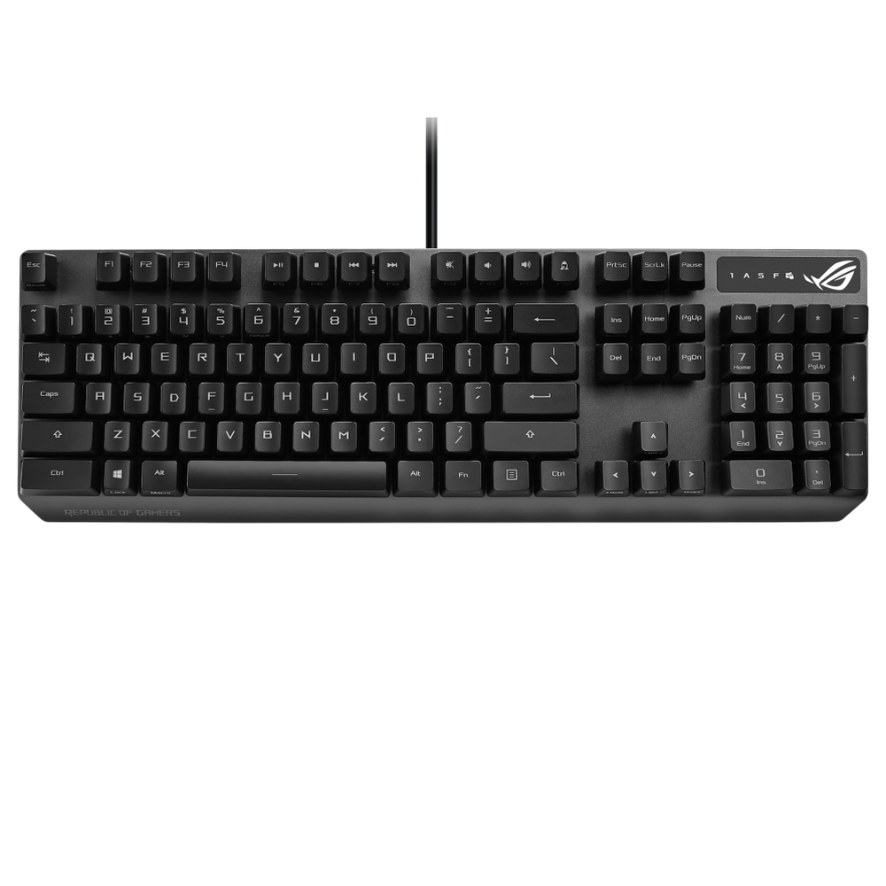 Asus ROG RX Optical Mechanical Switches all-round Aura Sync RGB illumination IP56 water and dust resistance