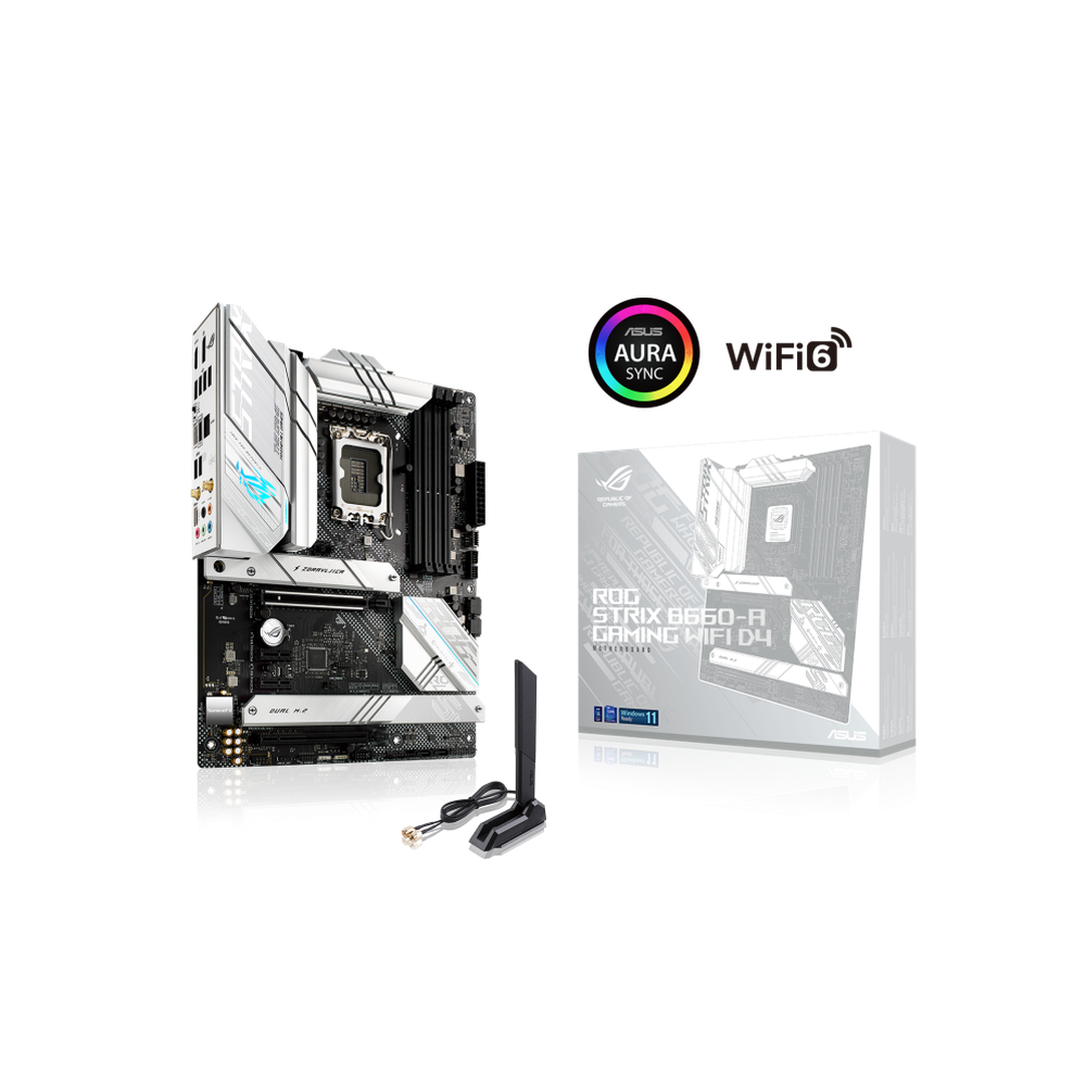ASUS INTEL B660 (LGA 1700) ATX Gaming motherboard WIFI DDR4